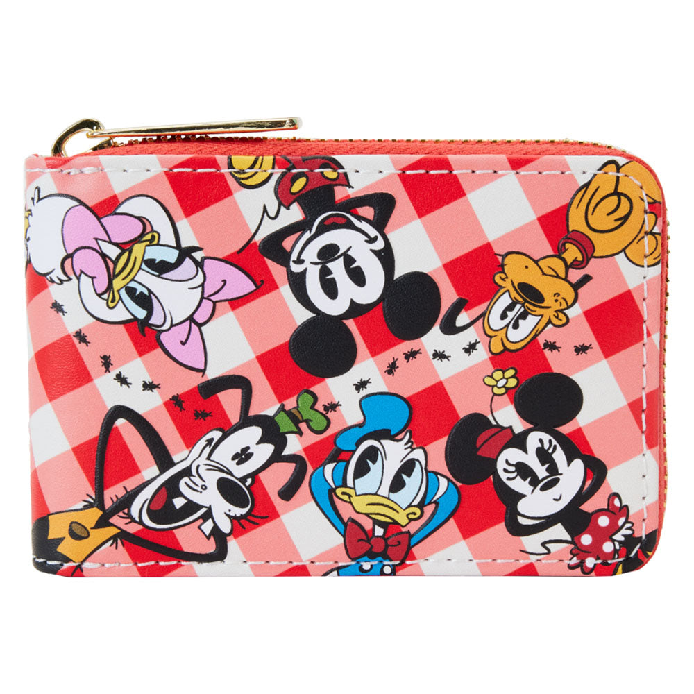 Mickey & Friends Picnic Accordion Wallet