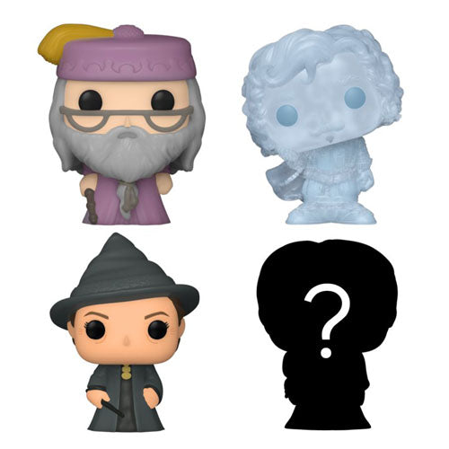 Dumbledore, Headless Nick & McGonagall Bitty Pop! 4pk