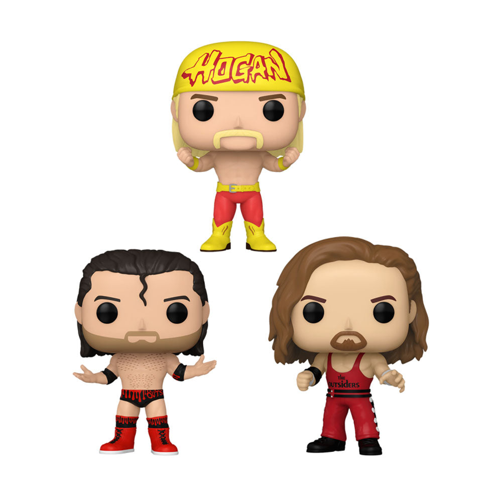 WWE Hulk Hogan & The Outsiders Pop! 3-Pack