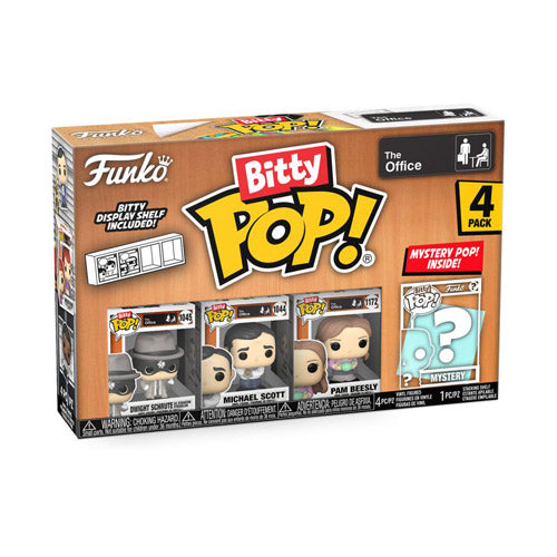 The Office Dwight the Strangler Bitty Pop! 4-Pack