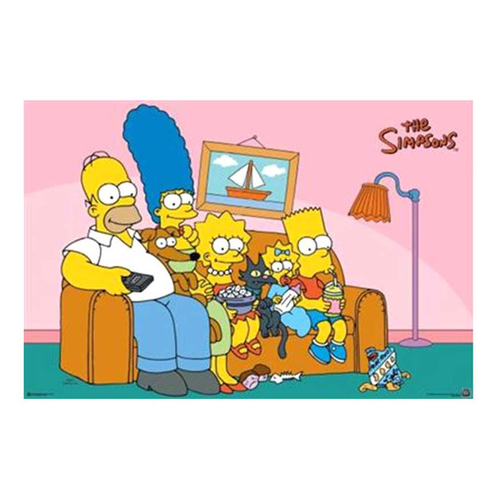 Das Simpsons-Poster