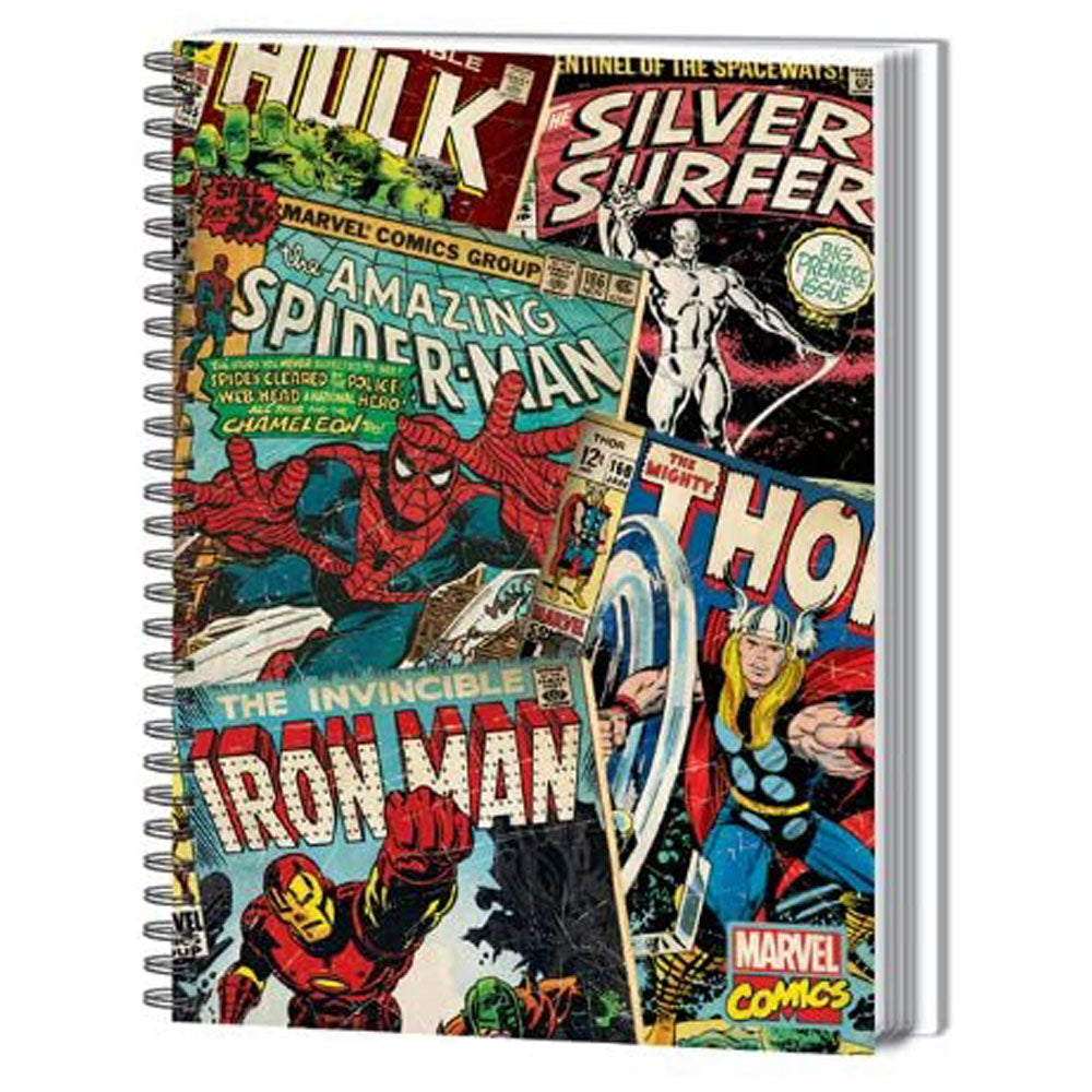 Caderno de montagem da Marvel Comics