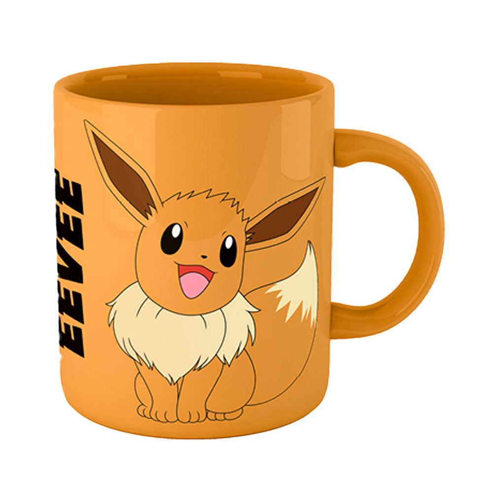 Tasse de café à couleur pleine pokemon