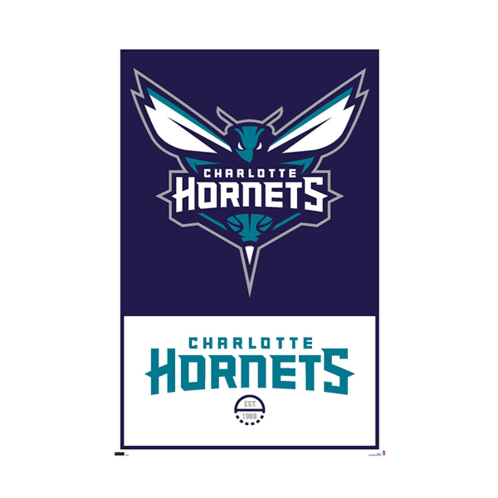 Affiche du logo de l'équipe NBA (61x91,5 cm)