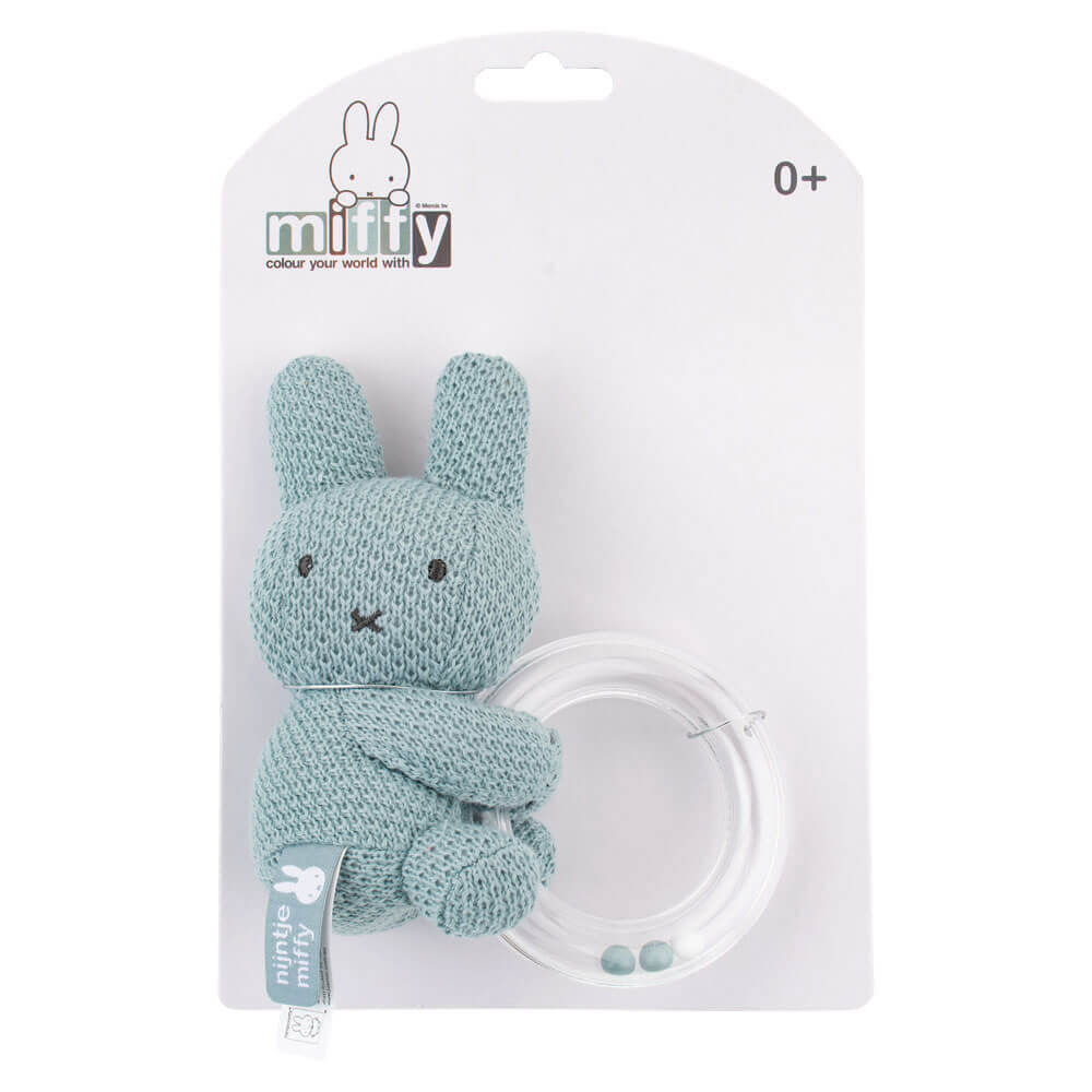 Miffy Ring Rattle con perline