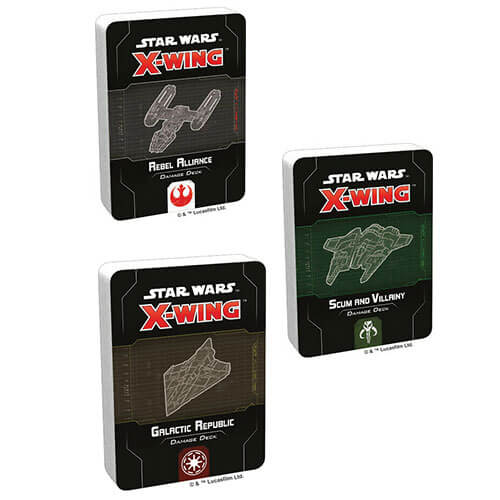 Star Wars X-Wing Damage Deck