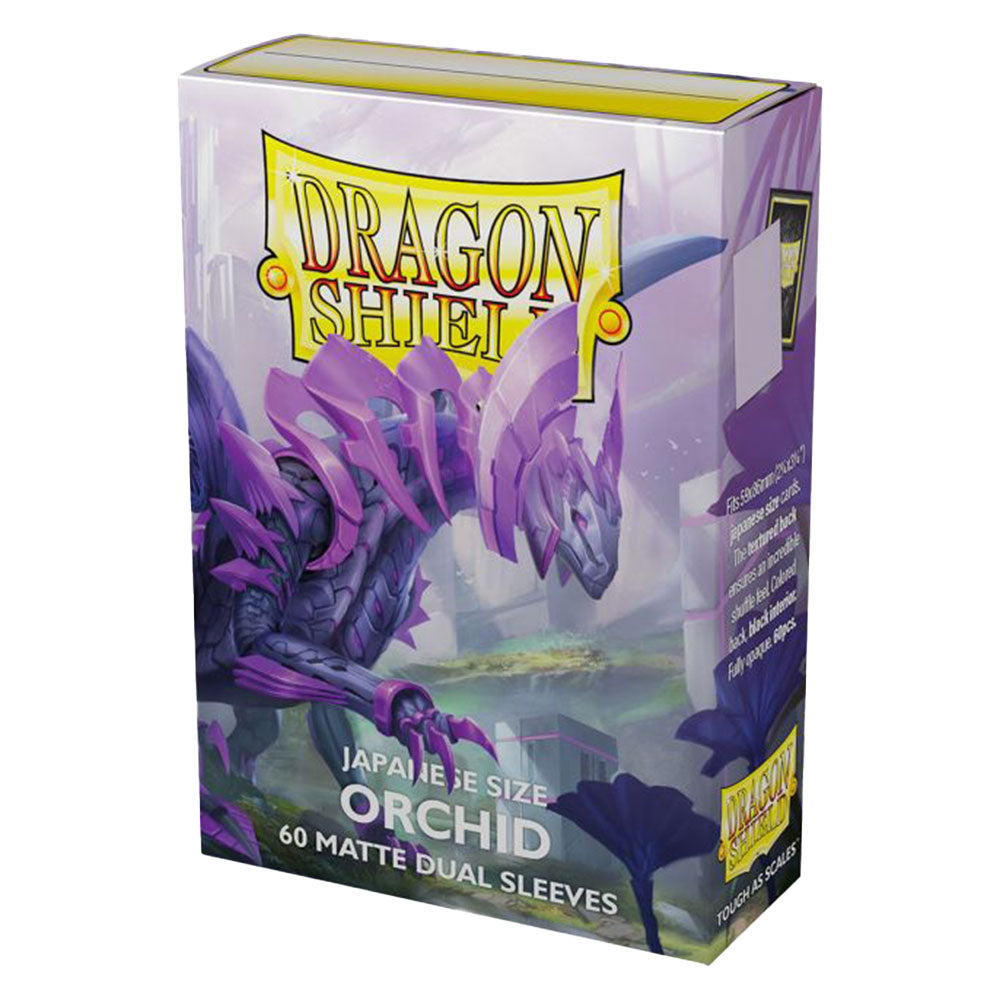 Dragon Shield japonês mangas duplas foscas 60pcs