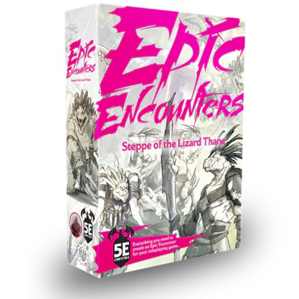 Epic Encounters Steppe of the Lizard Thane RPG Miniature Set