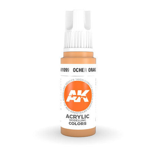 AK Interactive 3Gen Ocher Acrylic Paint 17mL