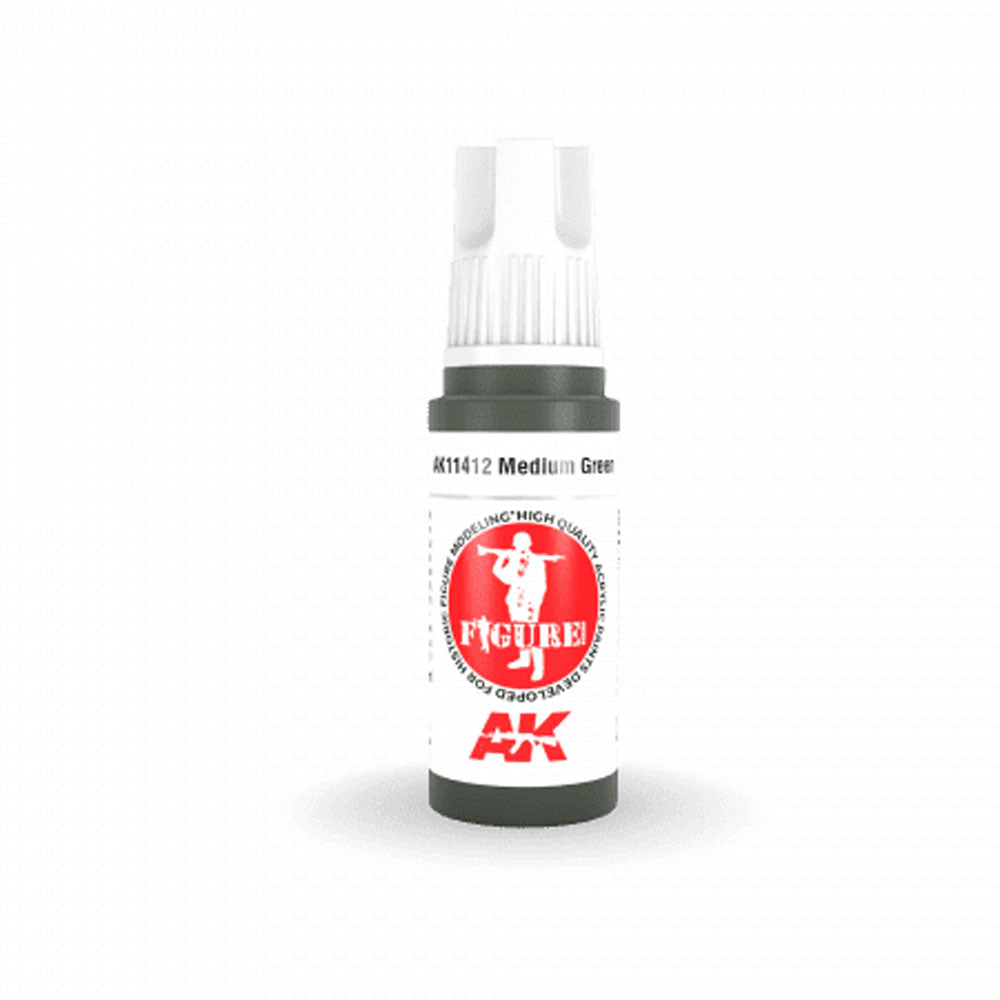 AK Interactive 3Gen Green Figures Akryl 17ML