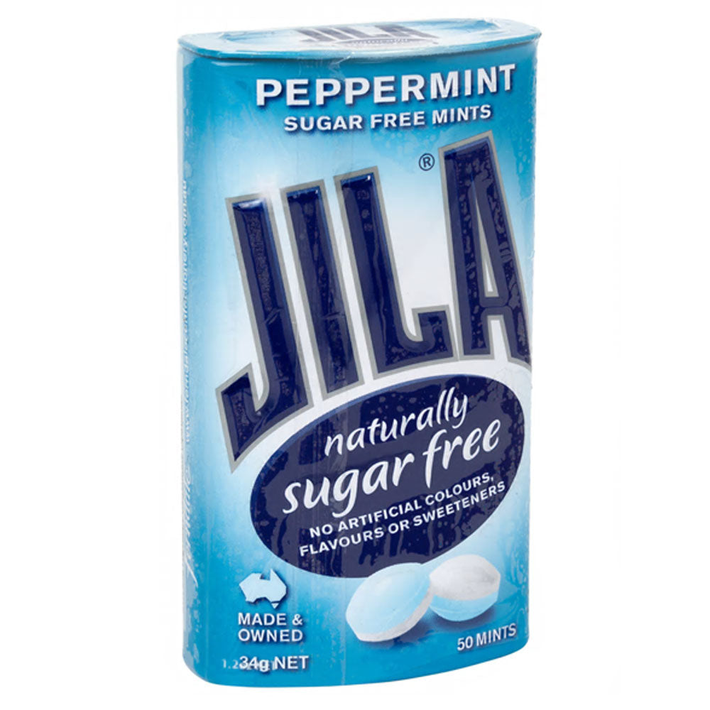 Jila Sugar Free Peppermint Mints Tins
