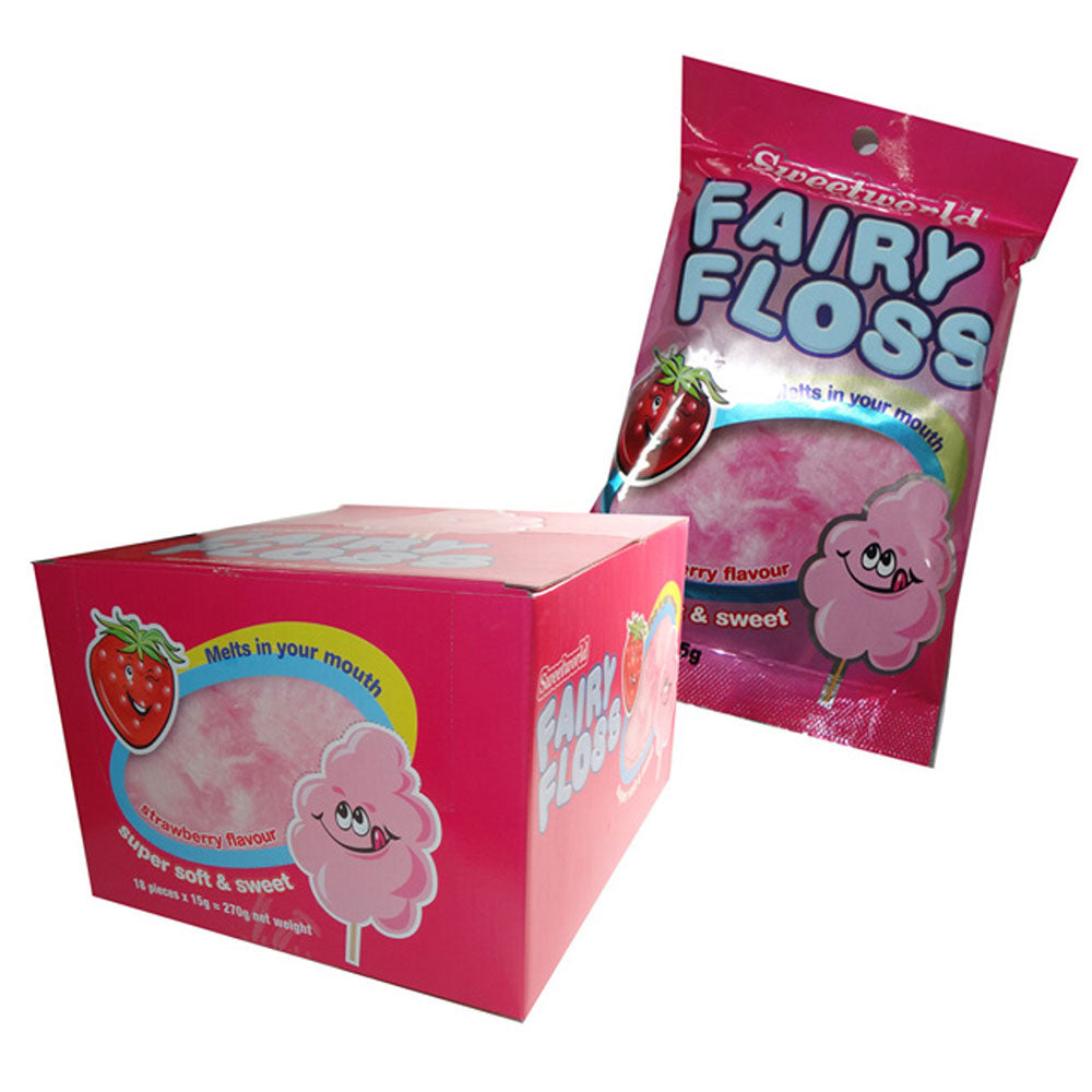 Sweetworld Fairy Floss Pakete (18x15g)