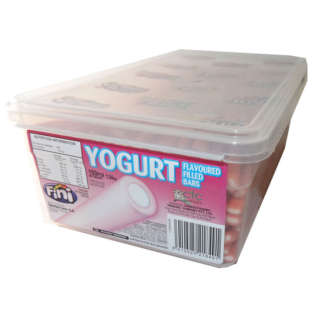 Barre piene di yogurt fini 1,54 kg