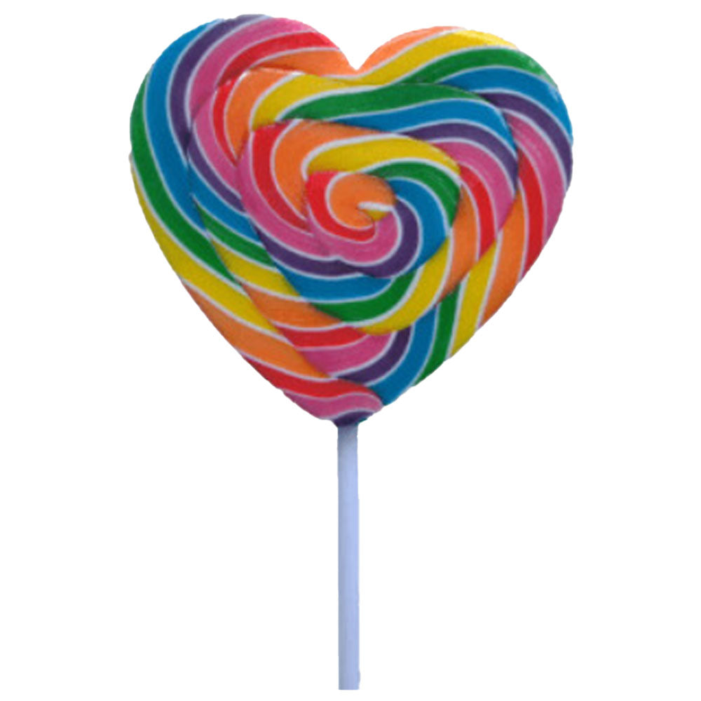 Candy vitrine Mega Swirl Heart Pops