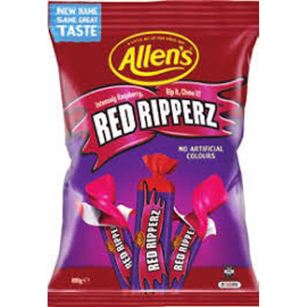 Allens Red Ripperz 800g (Approx. 100)
