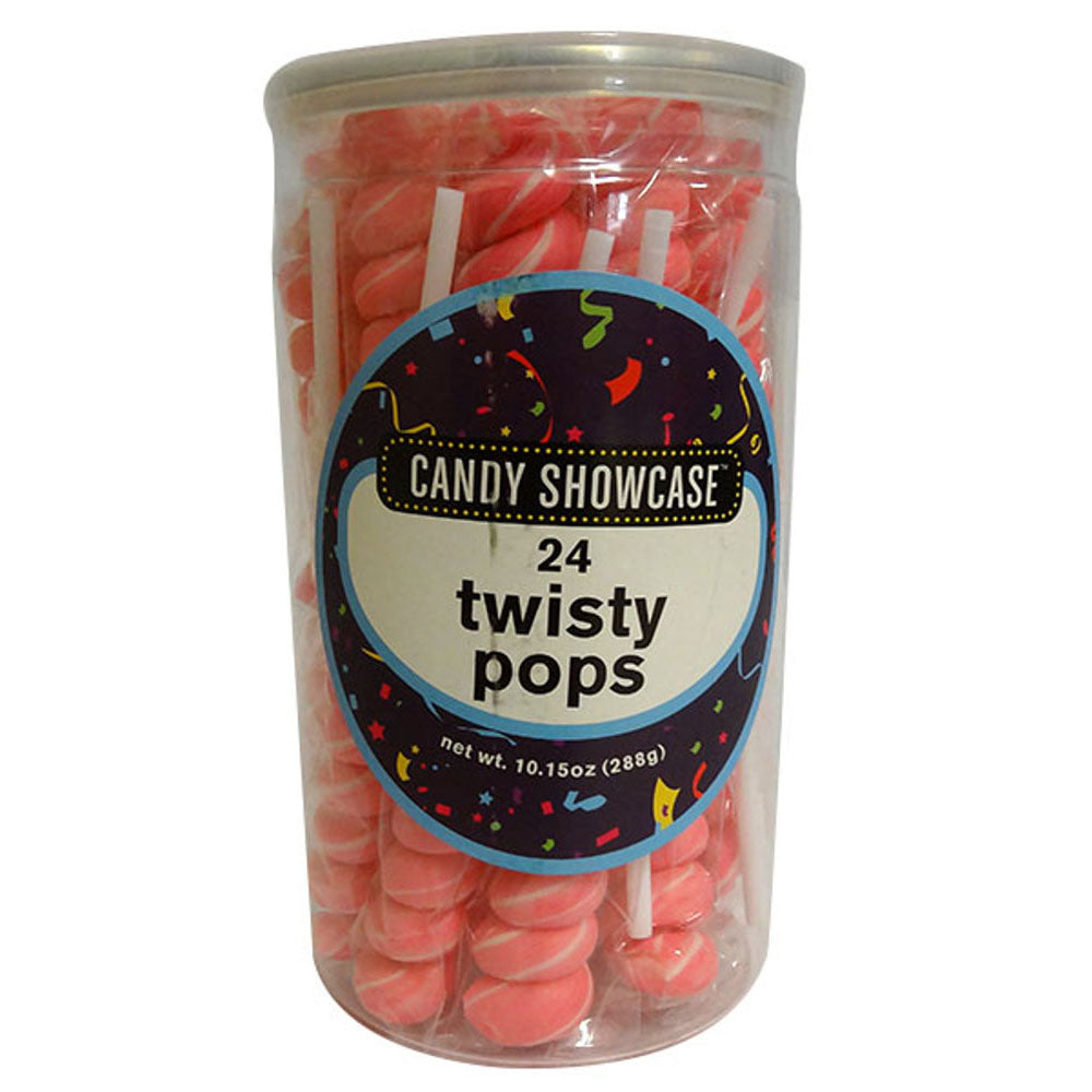 Candy Showcase Twisty Pops (24x12 g)