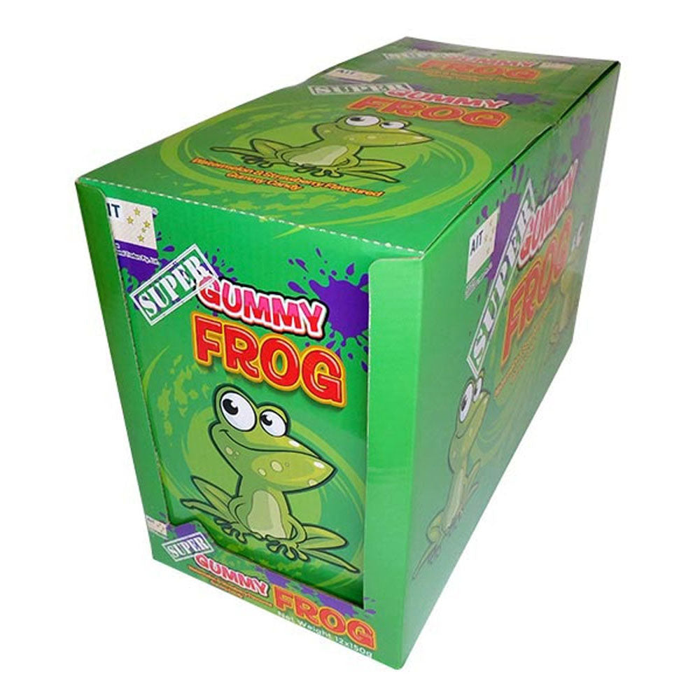 Super Gummy Frog (150gx12pc)