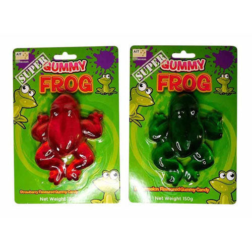 Super Gummy Frog (150gx12pc)