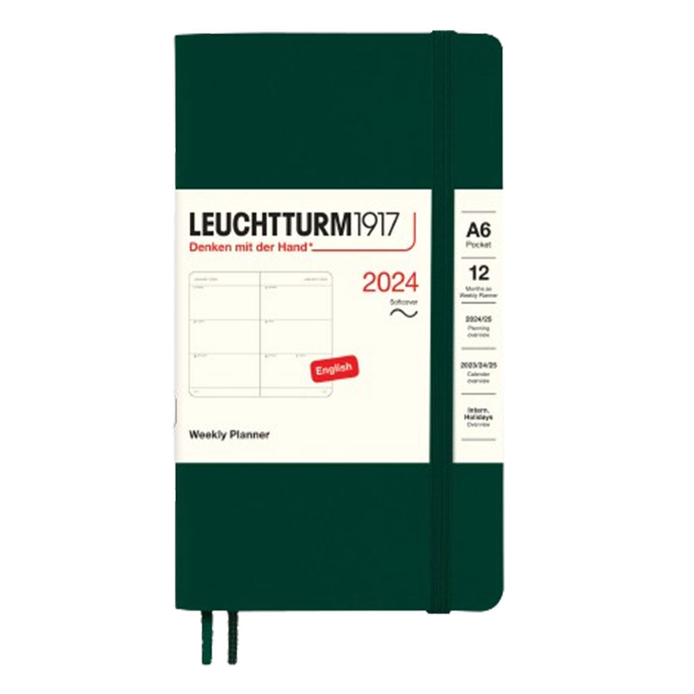 2024 A6 -veckor Pocket Planner (SoftCover)