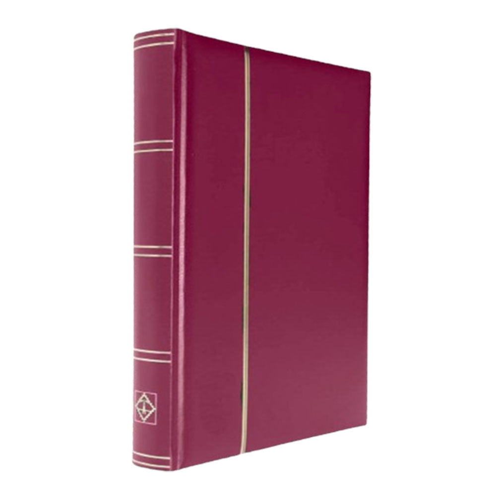 Gepolsterte Leatherette A4 Stockbook mit 32 weißen Seiten