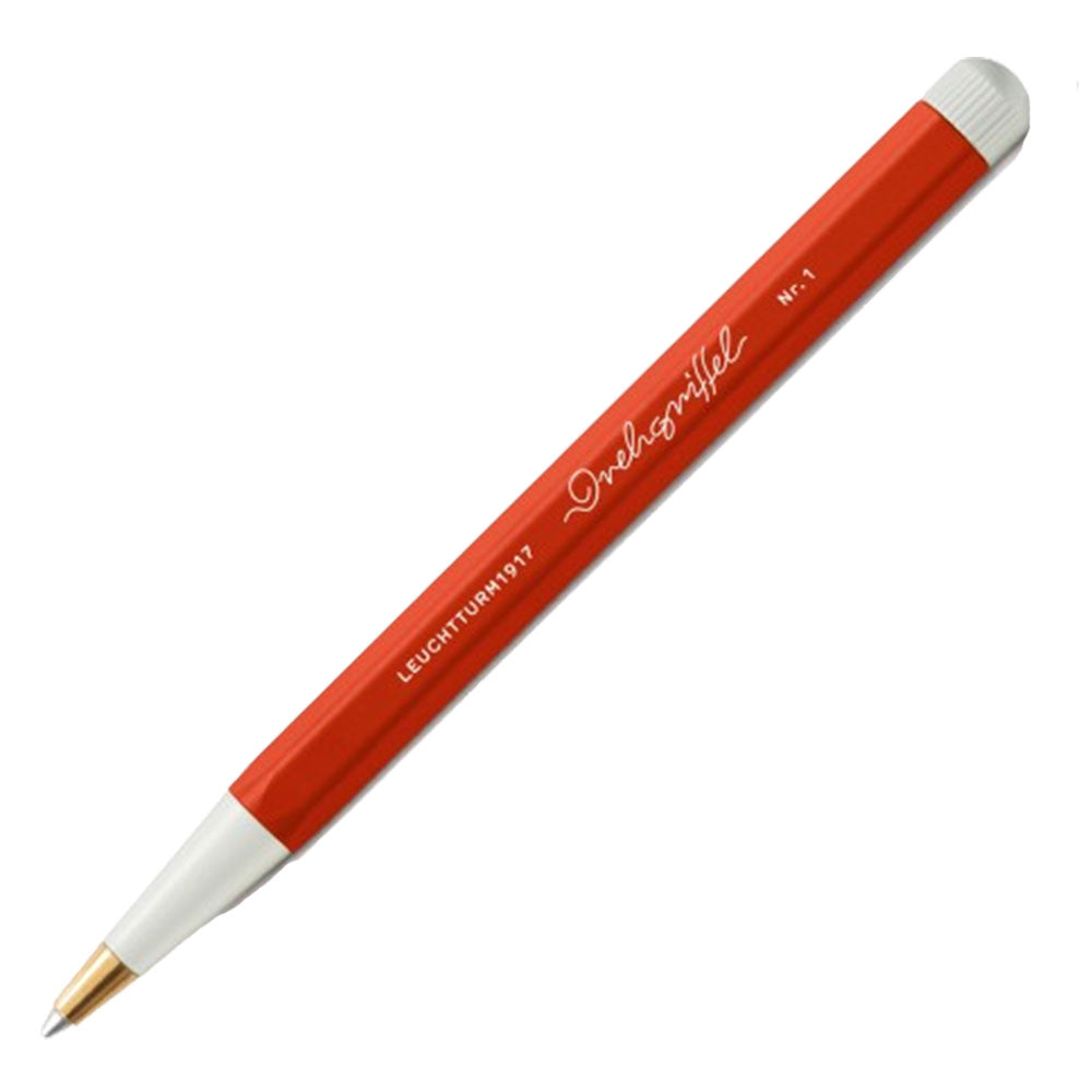 DREHGRIFFEL #1 Schwarzer Tintengel Twist Stift 0,5 mm (rot)