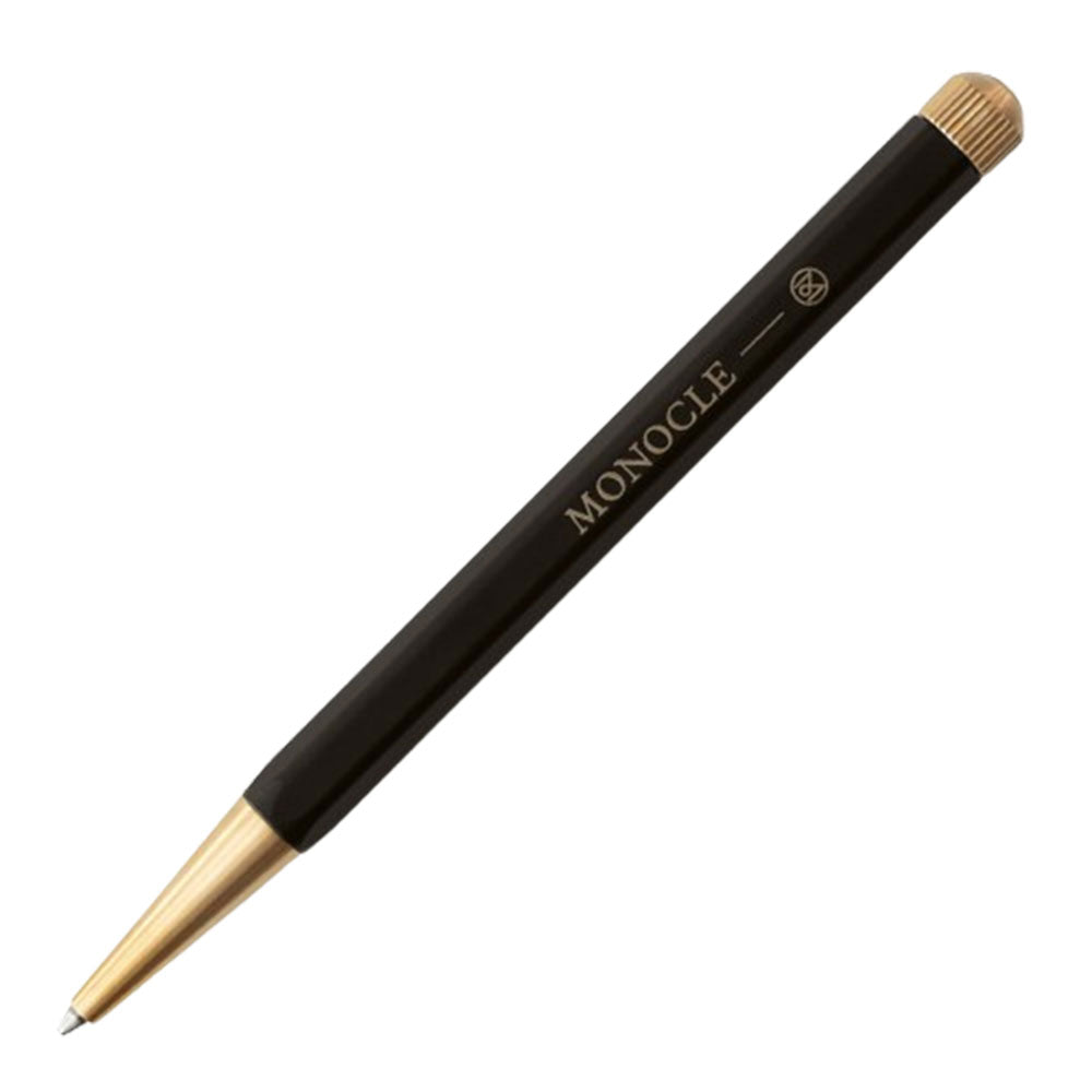 Pluma torcida de Drehgriffel Monocle con tinta negra