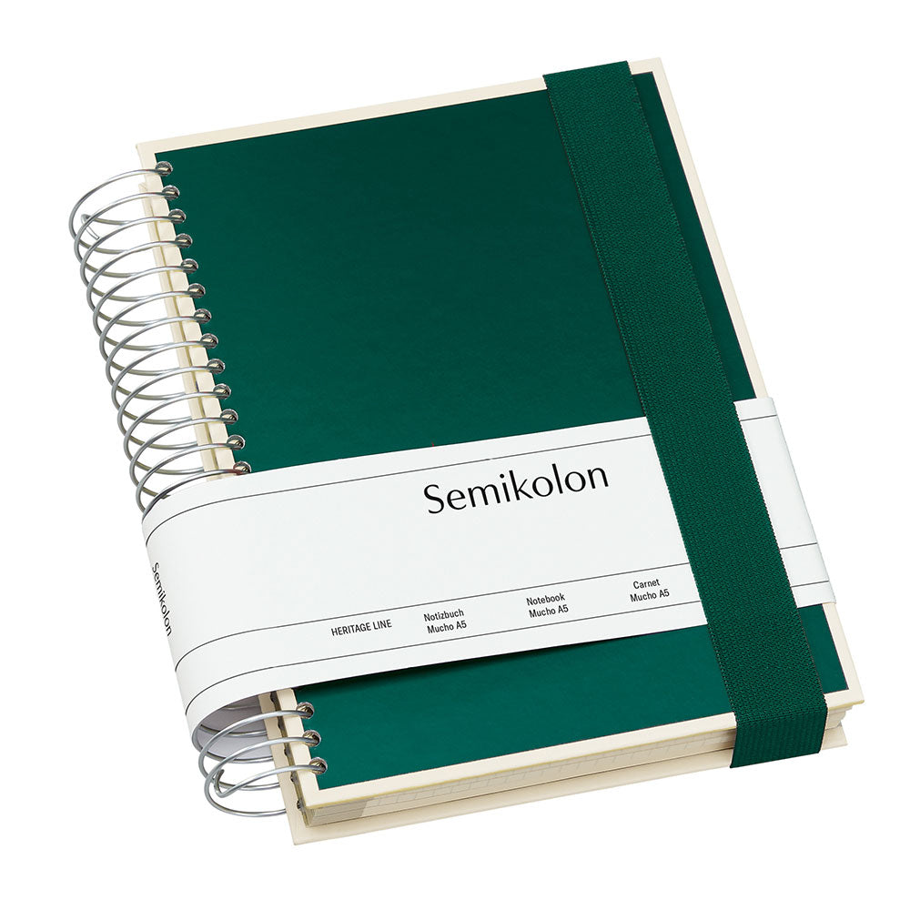 Notebook Spiral Spiral de Semikolon A5