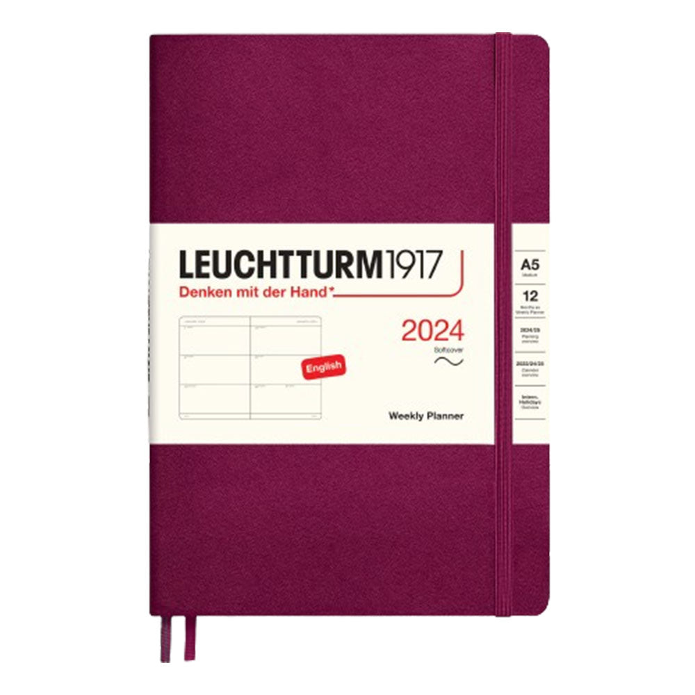 Leuchtturm 2024 A5 Week Planner (capa mole)