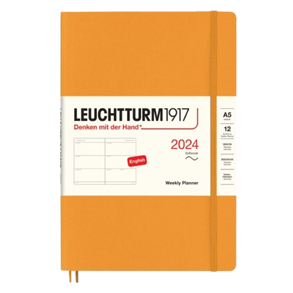 Leuchtturm 2024 A5 Week Planner (capa mole)