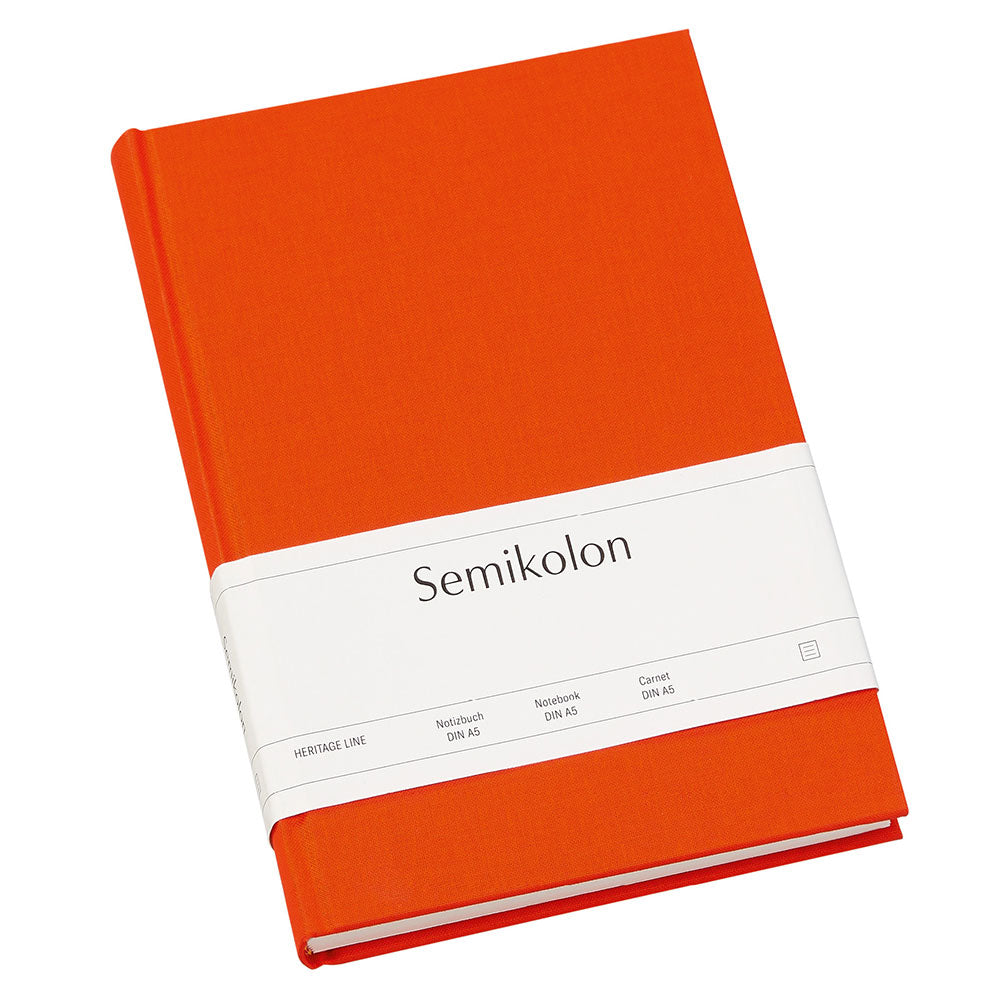 Semikolon Classic A5 Regierter Notizbuch