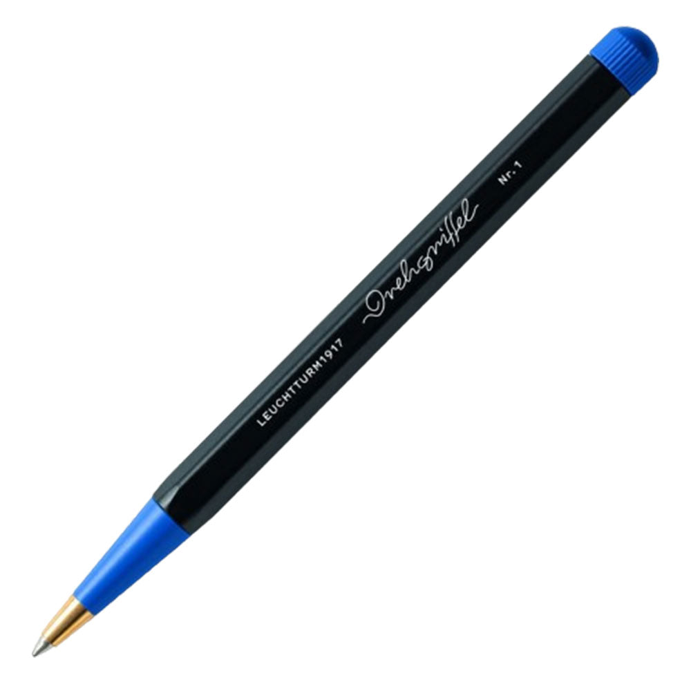 Drehgriffel Bauhaus #1 Twist pen w/ blauwe inkt