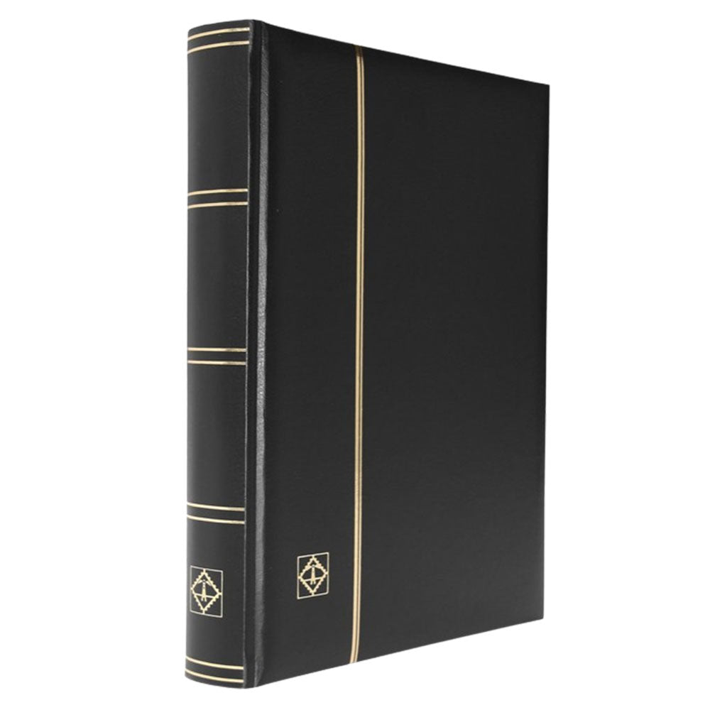 En cuir à cuivre rembourré A4 Stockbook avec 64 pages blanches