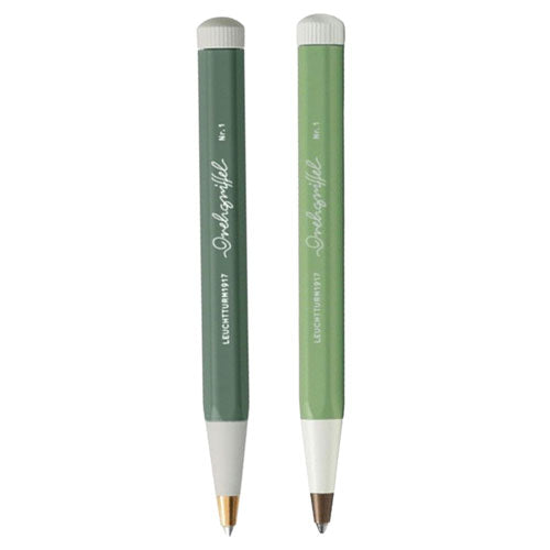 Drehgriffel #1 Black Ink Gel Twist Pen 0.5mm (Green)