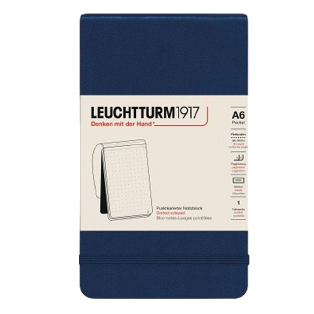 Reporter A6 184-siders lomme Notepad (Navy)