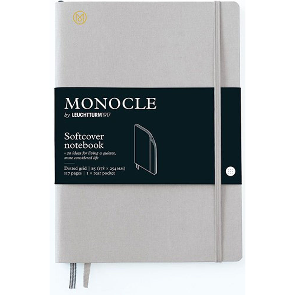 Leuchtturm Monocle Softcover Dotted Notebook B5