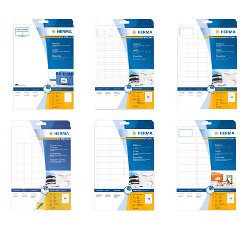 Herma Inkjet Labels A4 25pc