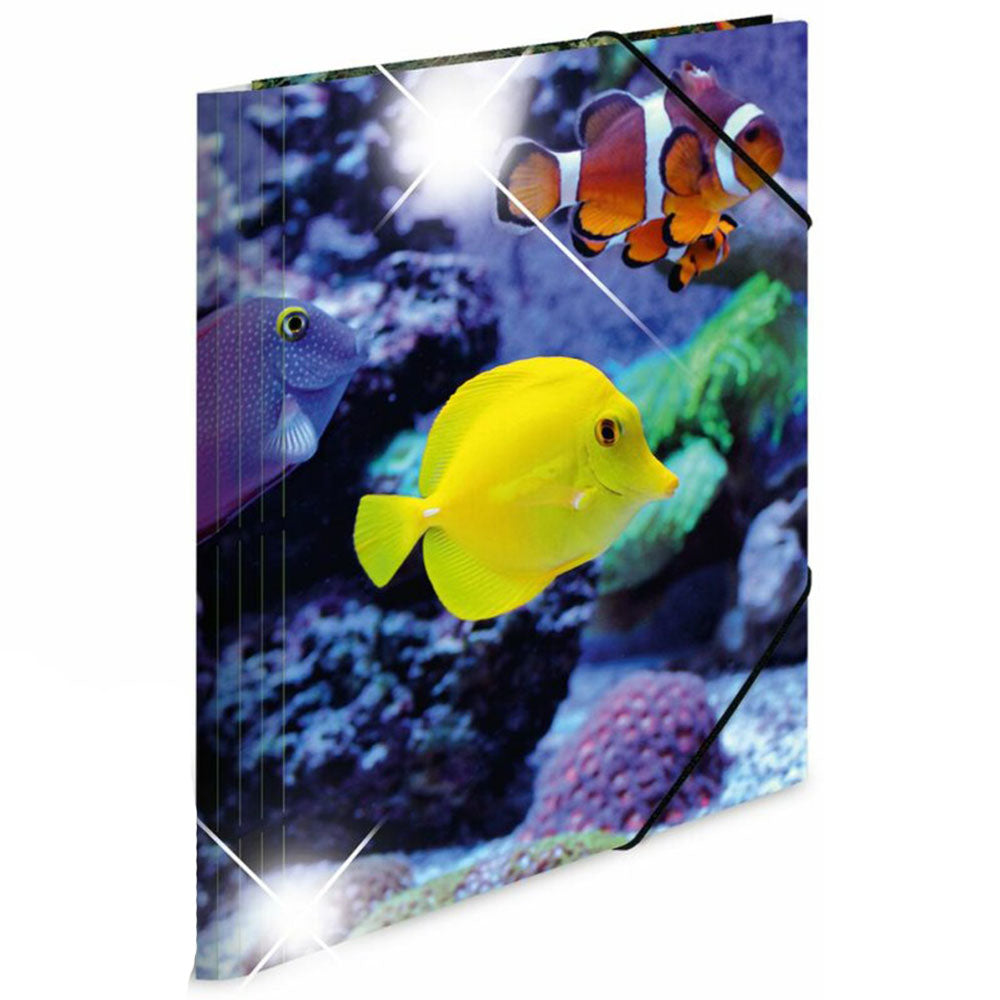 Herma Elasticated Glossy PP Folder A4 Animals