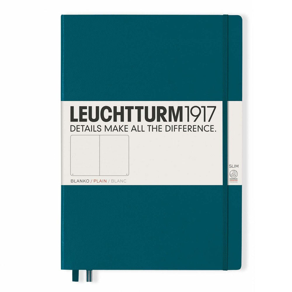 Leuchtturm HC Master Slim Plain Notebook A4+