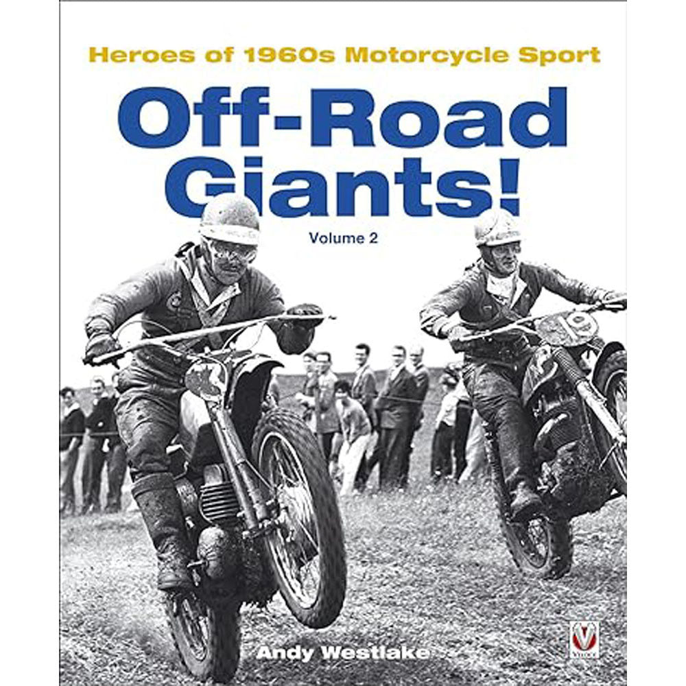 1960年代のバイクスポーツのオフロードジャイアンツヒーロー