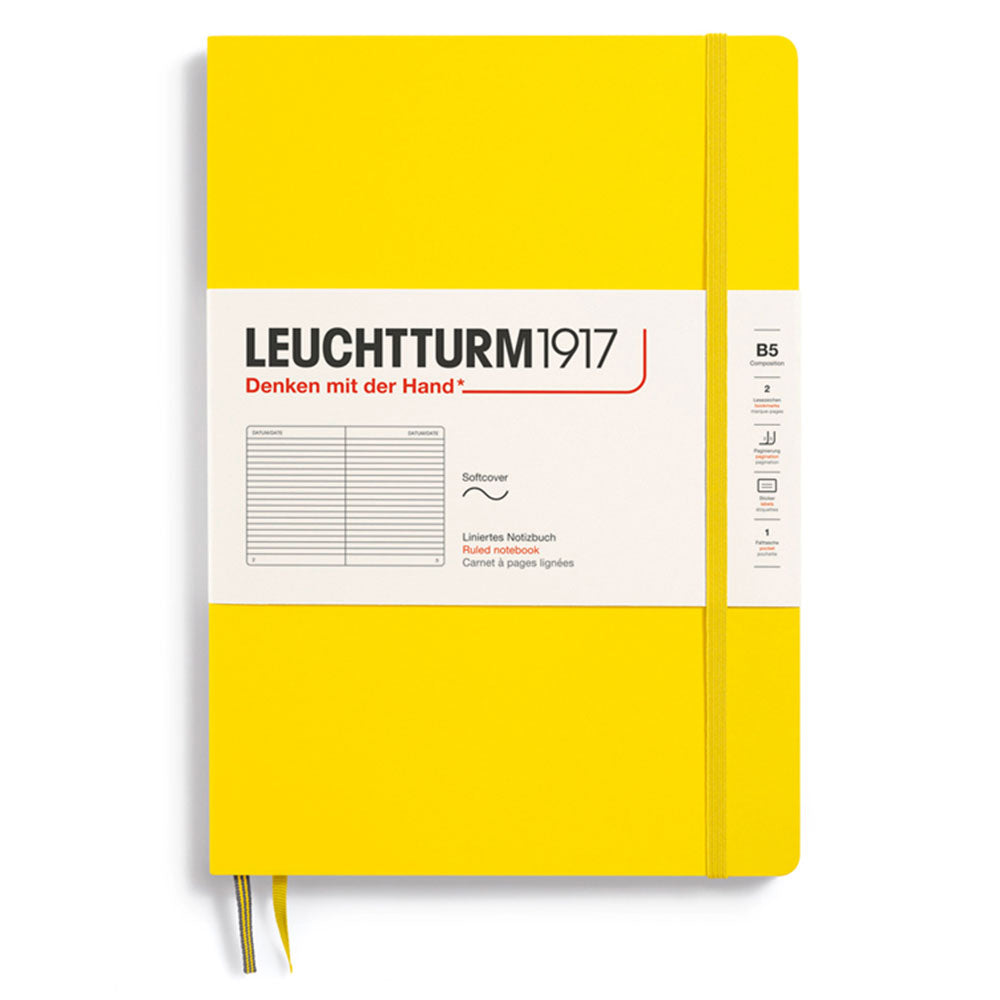 Leuchtturm SC -komposition styrede notesbog B5