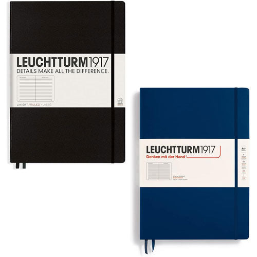 Leuchtturm HC Master Classic Ruled Notebook A4+