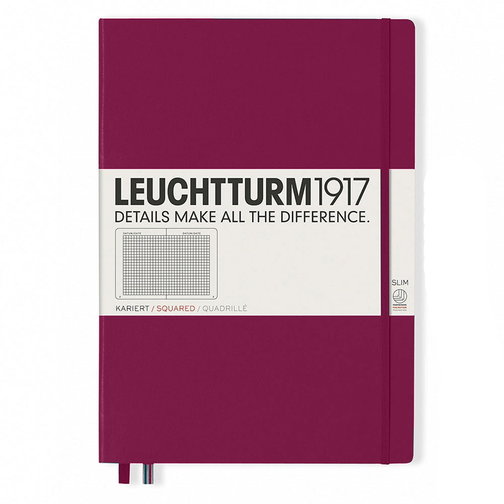 Leuchtturm HCマスターは、二乗ノートブックa4+を支配しました