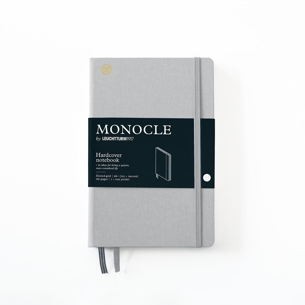 Leuchtturm Monocle Inbunden prickad anteckningsbok B6+