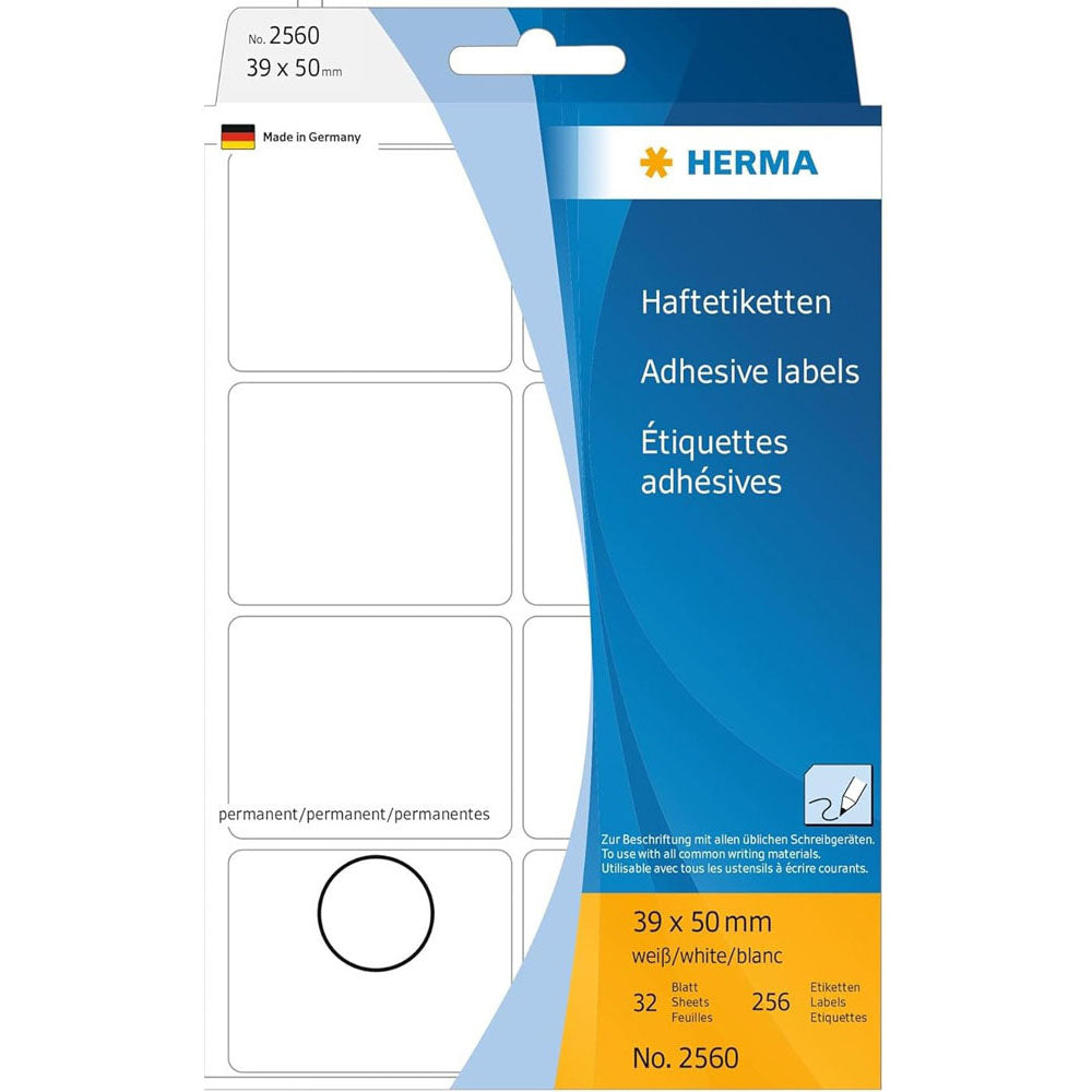 Herma Multi-Purpose Adhesive Labels White