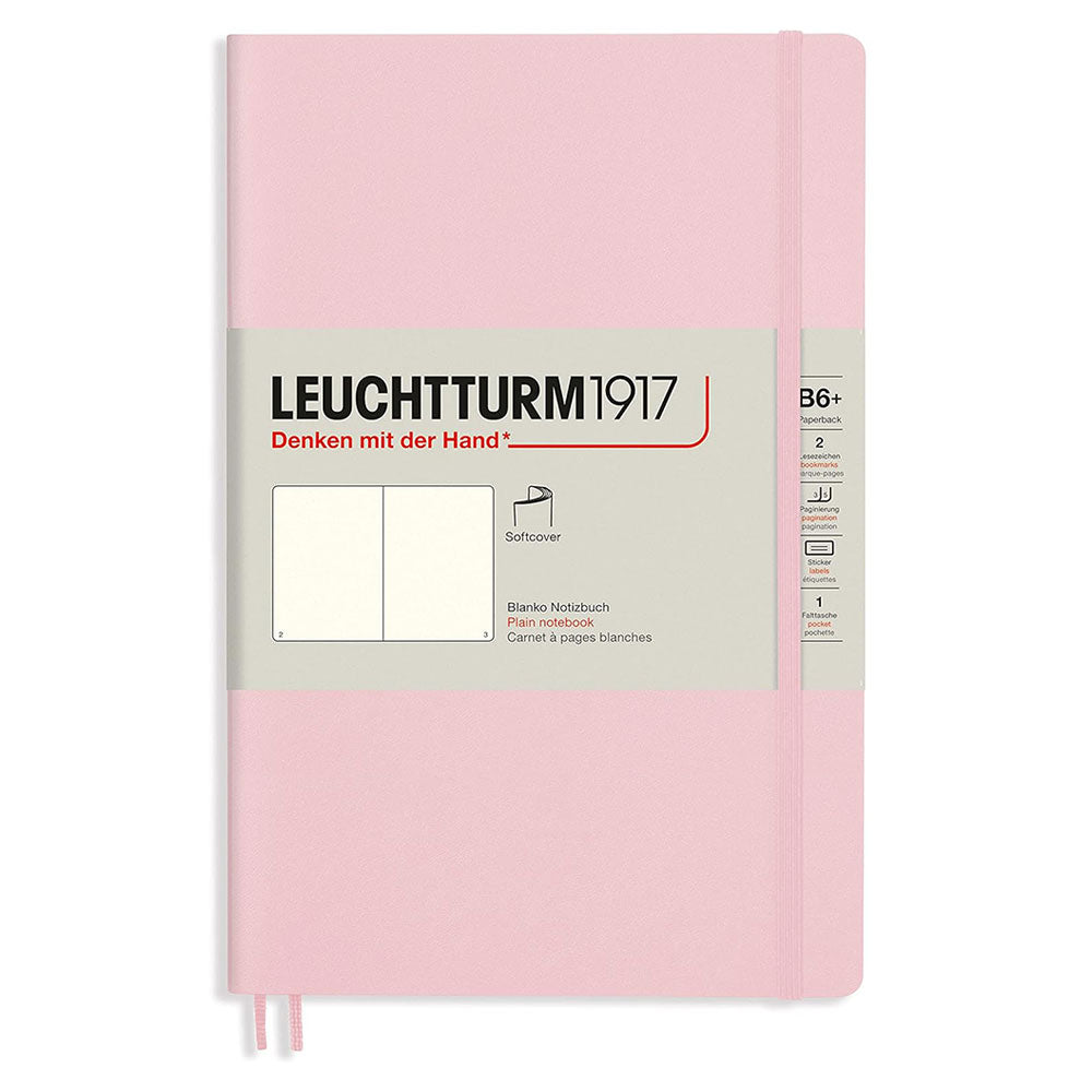 Leuchtturm SC Pocketbok Plain B6+ Notebook123pg