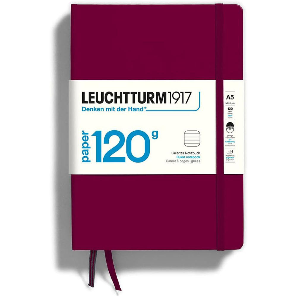 Leuchtturm 120g -udgave styrede A5 Notebook