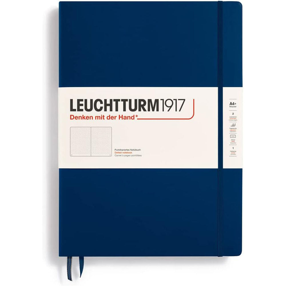 Leuchtturm HC Notebook Master Classic prickade A4+