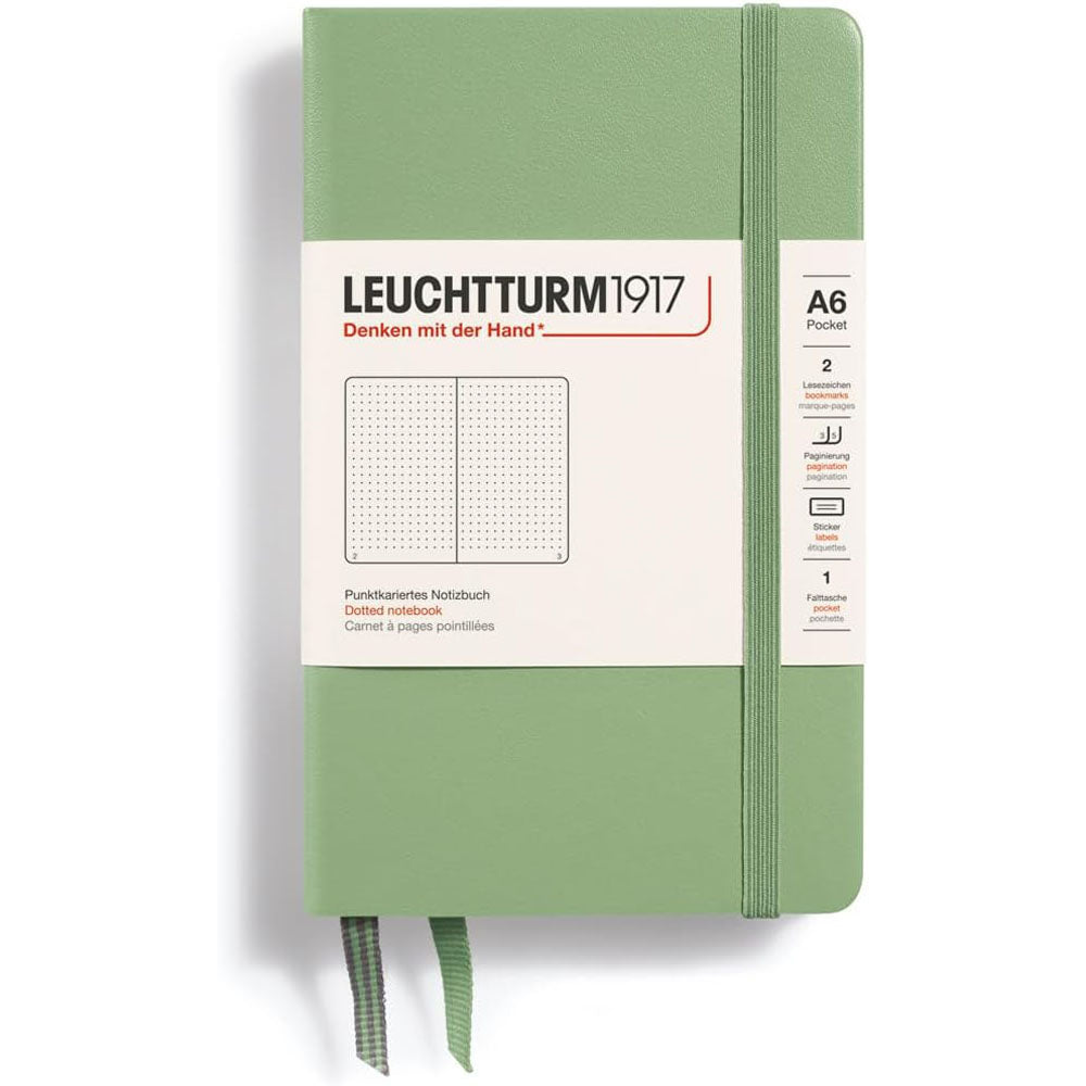 Leuchtturm Hardcover prikket notebook A6