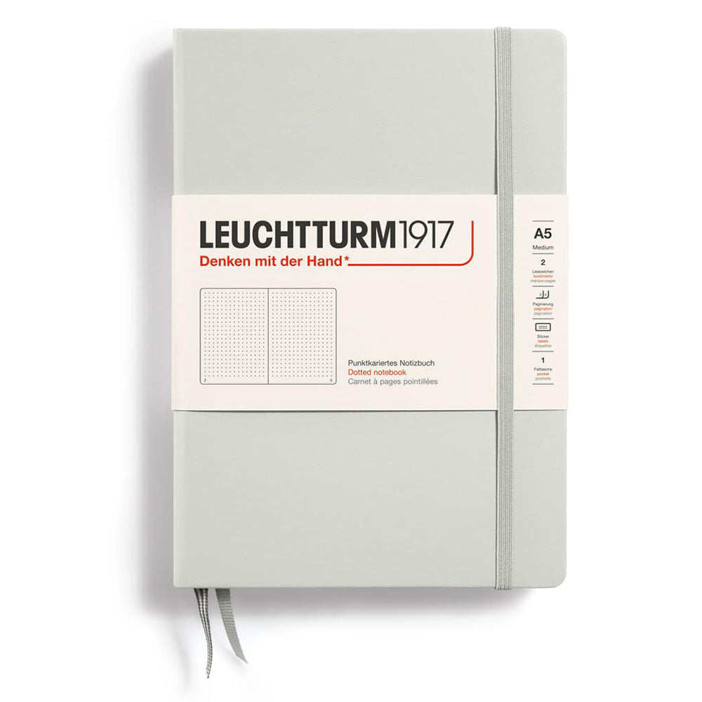 Leuchtturm w twardej okładce kropkowana notatnik A5