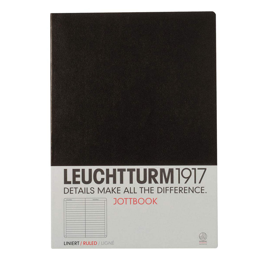 Leuchtturm Jottbook 60 stron A4 (czarny)